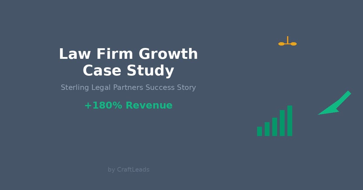 How Sterling Legal Partners Doubled Their Corporate Client Base in 6 Months